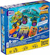 Hot Wheels Cuburi De Construit Monster Truck Pentru 5+ Ani 332 Bucăți