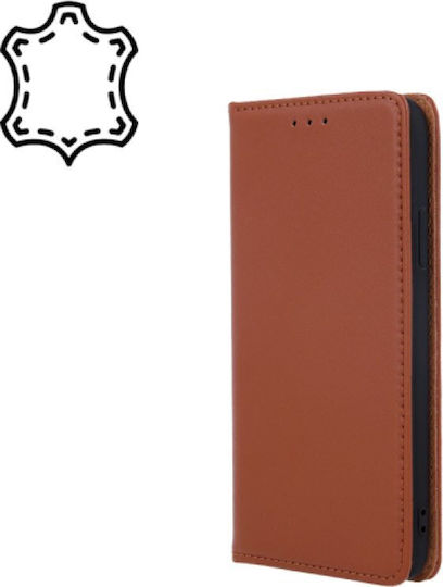 Senso Genuine Book Piele Maro (Redmi 15C 5G)