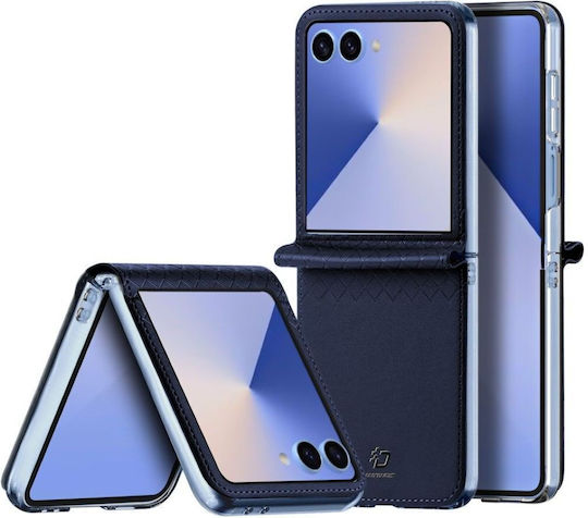 Dux Ducis Bril Buchen Sie Synthetisches Leder / Leder Blau (Galaxy Z Flip7)