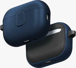 Uniq Clyde Hülle Silikon / Kunststoff in Blau Farbe für Apple AirPods Pro 3 Uniq Clyde Hülle Silikon / Kunststoff in Blau Farbe für Apple AirPods Pro 3