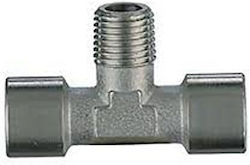 Pipe Tee Male 1/4" Female 1/4" Pipe Tee Male 1/4" Female 1/4"