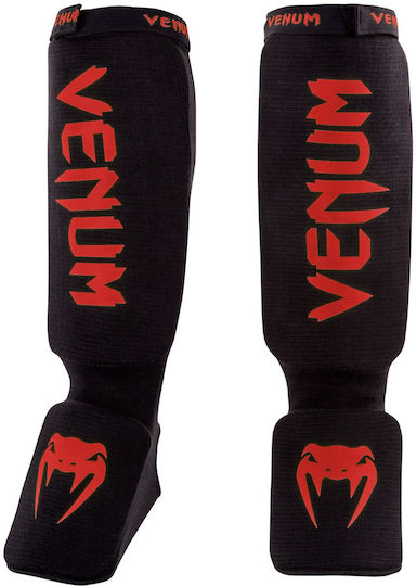 Venum Kontact Shin Guards 0480 Shin Guards Adults Black/Red