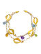 Savvas Design Women's Bracelet made of Gold 18K