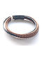 Chrysostomos Men's Leather Bracelet 17cm
