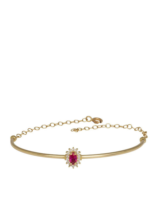 Women's Gold 14K Handcuff Bracelet