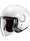 HJC RPHA 40 Retro Pearl White Motorcycle Helmet Jet ECE 22.06