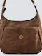 Leather Women's Bag Shoulder Brown