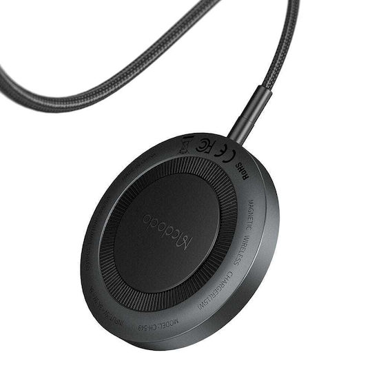 Mcdodo Kabelloses Ladegerät (Qi Pad) 15W Schwarzs (True CH-5490)
