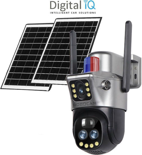 Digital IQ DIQ ROBOCAM CS3U IP Surveillance Camera 4G 4K Waterproof Battery Powered with Lens 3.6mm