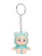 Onikuma Schlüsselanhänger Figur 3d Türkis 6cm