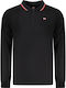 Polo Herrenbluse Langarm Schwarz XXX848871-Schwarz