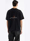 T-shirt Μαύρο