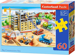 Puzzle pentru Copii Big Construction Site 60buc Castorland Puzzle pentru Copii Big Construction Site 60buc Castorland