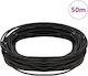 Vidaxl Leather Dark Brown Rope Ø1.5 mm X 50 m L...