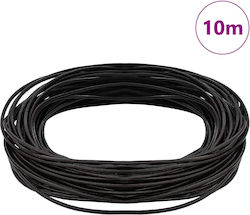 Vidaxl Șnur Din Piele Maro Închis Ø1,5 Mm X 10 ...