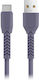 Maxlife USB 2.0 Cable USB-C male - USB-A Purple 1m (176OEM100851)