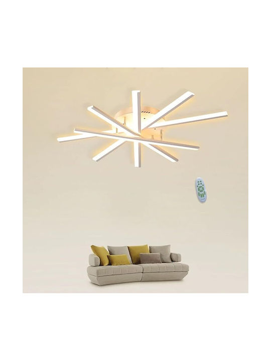 Lightplanet Πλαφονιέρα Οροφής με Ενσωματωμένο LED και Τηλεχειριστήριο