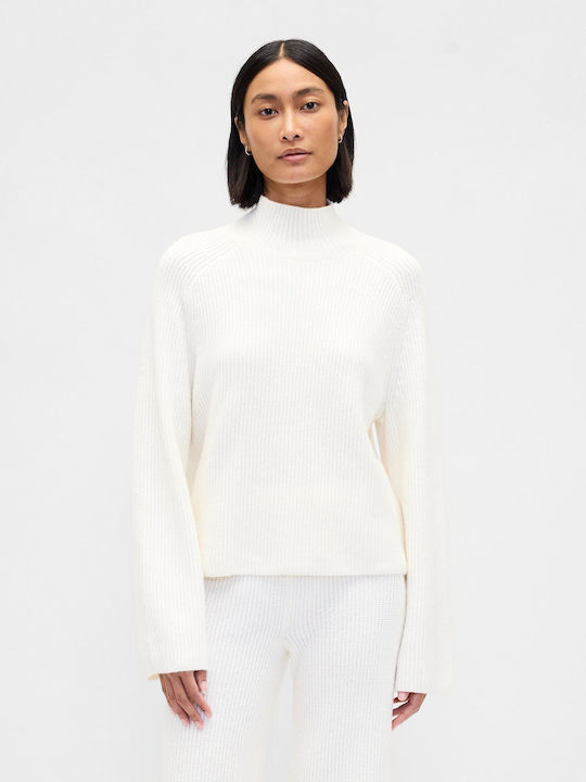 GAP Women's Long Sleeve Crop Sweater Cotton Tur...