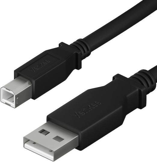Yenkee USB 2.0 Cable USB-A male - USB-B male 1.5m 49782