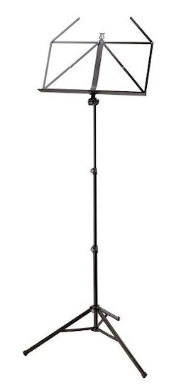 10065 Steel Music Stand Panel 485x240x42mm Height Adjustment 585-1,220 Mm