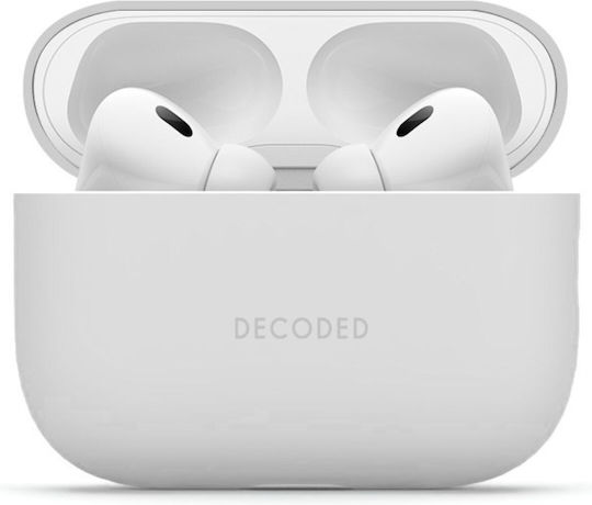 Decoded Aircase Silicone Case in Grey for Apple AirPods Pro 3