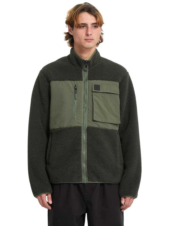 Volcom Storm Ζακέτα με Κουκούλα Μαύρη