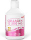 Swedish Nutra Hydrolyzed Marine Collagen 12500mg 500ml Natural Fruit