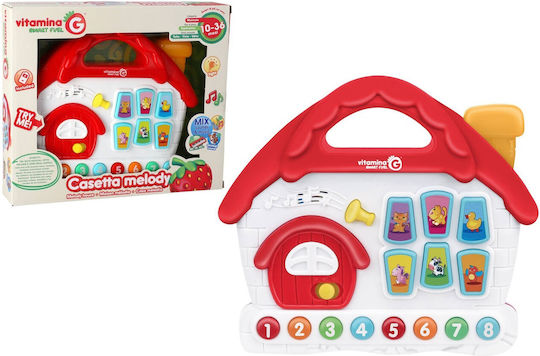 Globo Babyspielzeug Häuschen mit Musik und Geräuschen