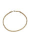 Chain Neck Spiral made of Stainless Steel Gold-plated Thin Thickness 5mm and Length 58cm