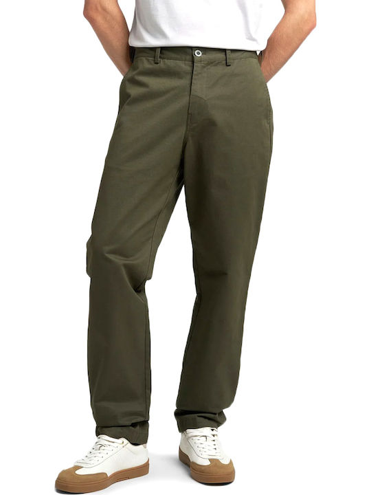 Trousers Chino in Regular Fit Khaki
