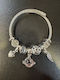 King Women's Bracelet Handcuffs made of Steel