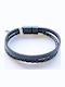Chrysostomos Men's Leather Bracelet 17cm