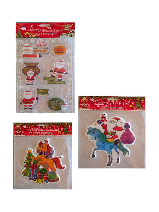 Christmas Window Stickers Various Designs 07795