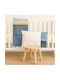 abo Baby Sheets Set Crib Cotton Gray 70x140cm 3pcs