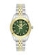 Visetti Women's Watch with Gold Metal Bracelet