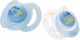 Nuby Orthodontic Pacifier Silicone Night Blue for 0-6 months