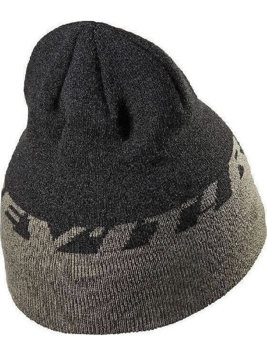 Beanie Unisex Σκούφος Πλεκτός σε Μαύρο χρώμα