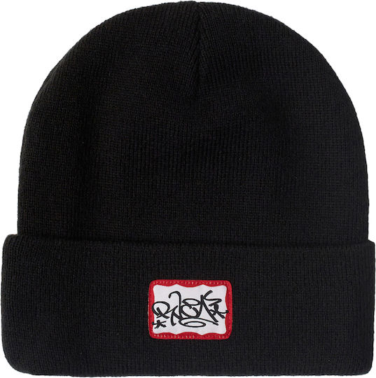 Beanie Beanie Knitted in Black color