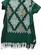 Romvous Women's Scarf Green