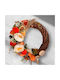 Decorative Wreath Warm Orange