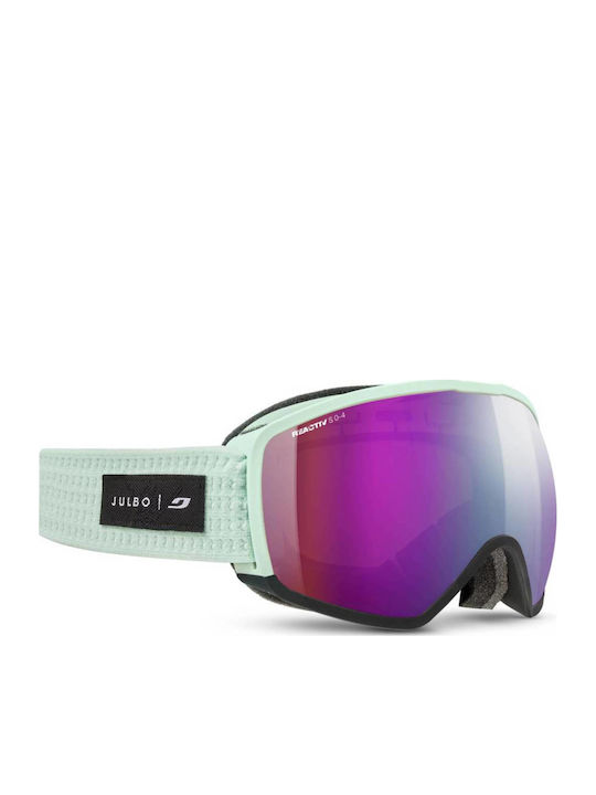 Julbo Masca Ski Si Snowboard Adulți Verde Cu Lentilă Fotocromatică În Culoare Verde