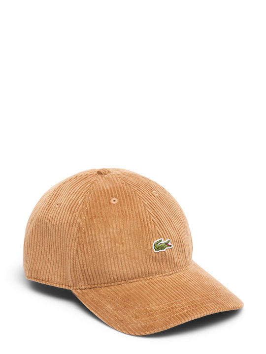 Lacoste Corduroy Cap Unisex Lacoste Καφε Rk3447-dpc