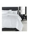 Mattex Duvet Cover Single 165x245 White