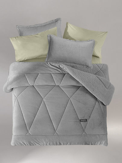 Saint Clair Bettbezug Halb Doppel 180x240cm Silver