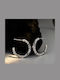 Earrings Hoops made of Silver