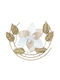 Keskor Gold Metallic Wall Decor 50x5x40cm