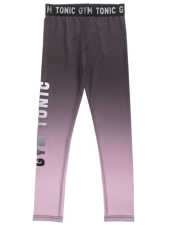 Gym Tonic Kinder Leggings Lang Rosa