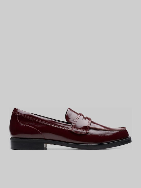 Straven Edge Damen Mokassins in Rot Farbe