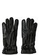 Schwarz Wolle Handschuhe