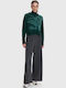 Jogger Women's Sweatpants with Elastic Grey